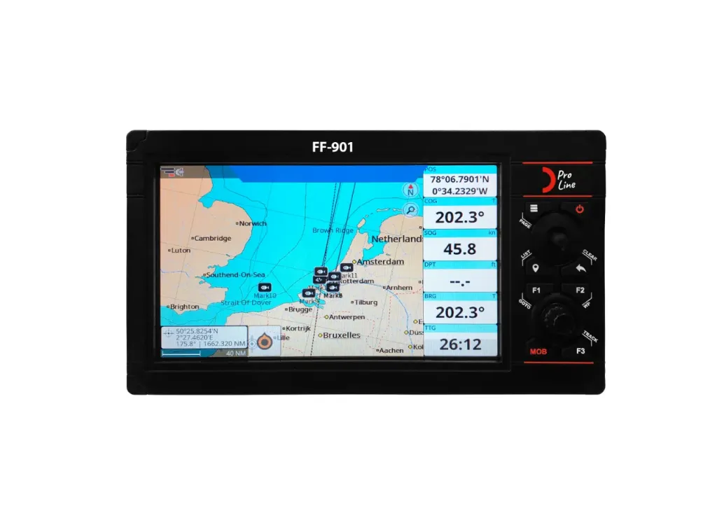 [675] JRC - Chartplotter / Fishfinder FF-901