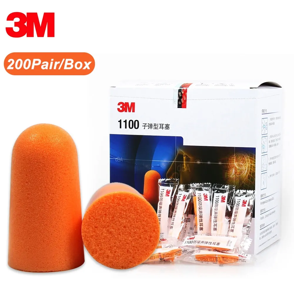 [1116] 3M, P/N: 1100, FOAM EAR PLUG, 200PRS/BOX