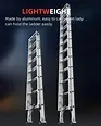 Aluminium Alloy Ladders - 2 Extension Ladder with Extended Length of 10.6 mtrs & Floded Length of 5.