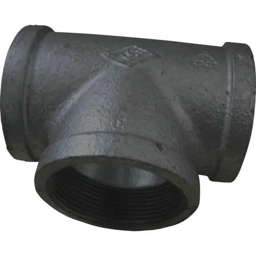 [2728] 32mm ~ Black Steel BSP TEE